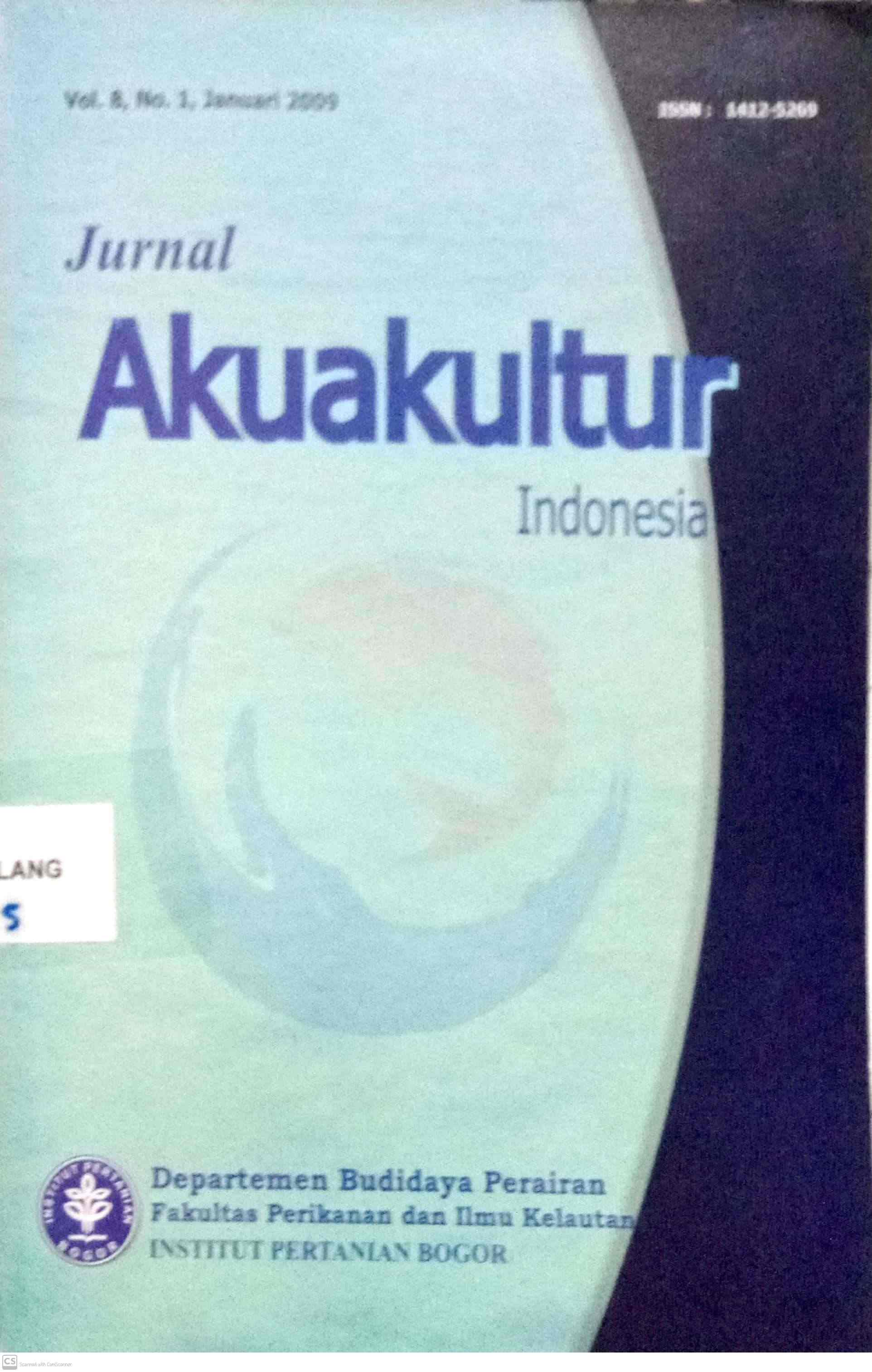 Jurnal akuakultur Indonesia